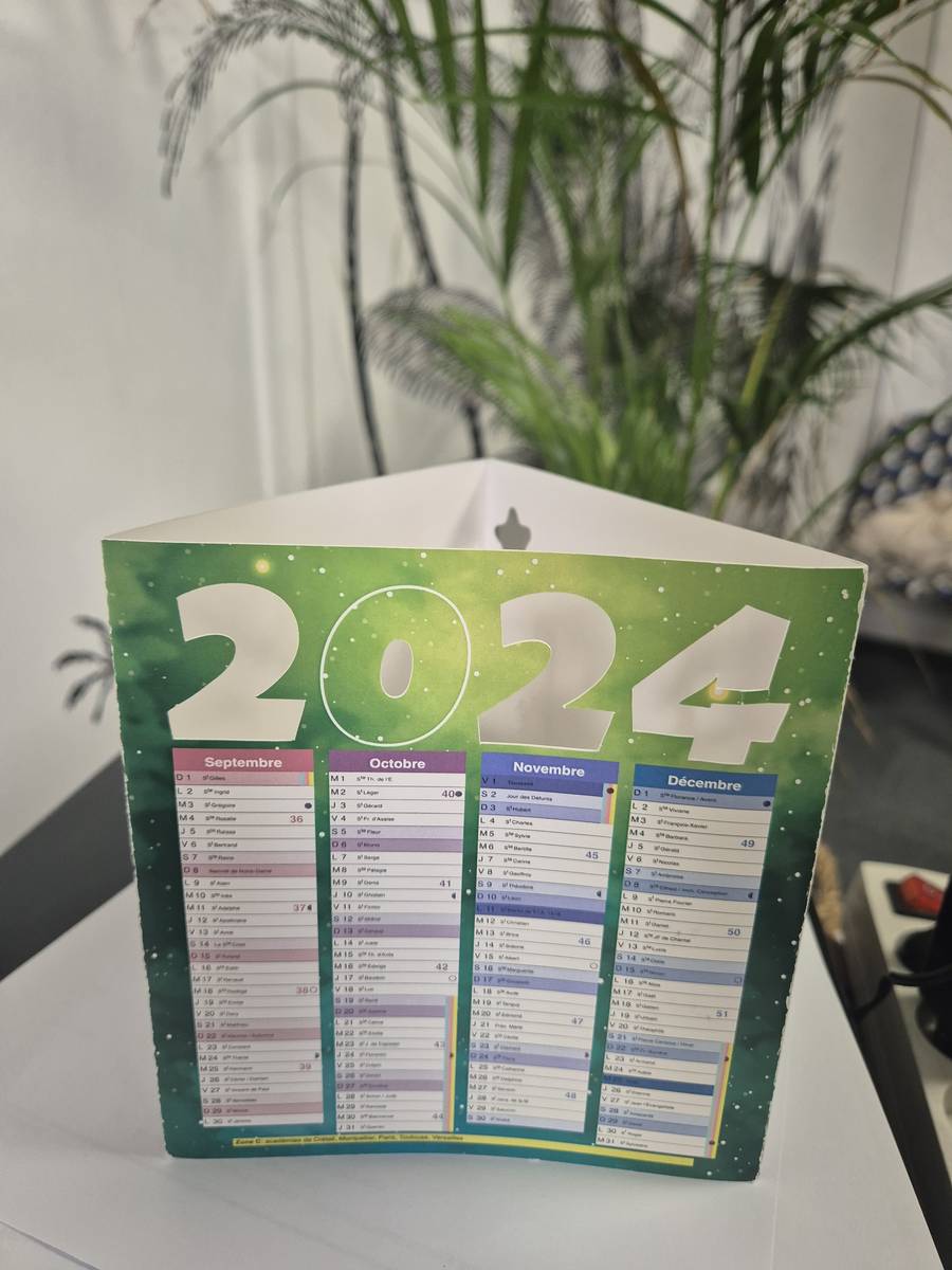 Calendriers Personnalisés pour Entreprises Impression Calendrier Publicitaire personnalisé image 2