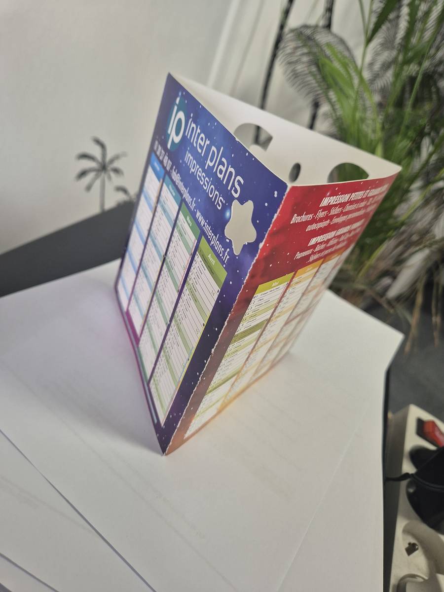 Impression Calendriers et Agendas Publicitaires Impression Calendrier Publicitaire personnalisé image 5