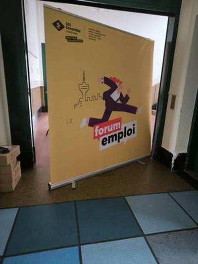 Cr&eacute;ation signal&eacute;tique Forum de l'emploi 2025 | Mairie de Montreuil (93) image 4