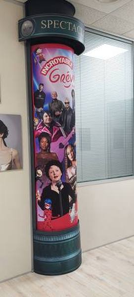 Cr&eacute;ation affiche g&eacute;ante Mus&eacute;e Gr&eacute;vin image 2