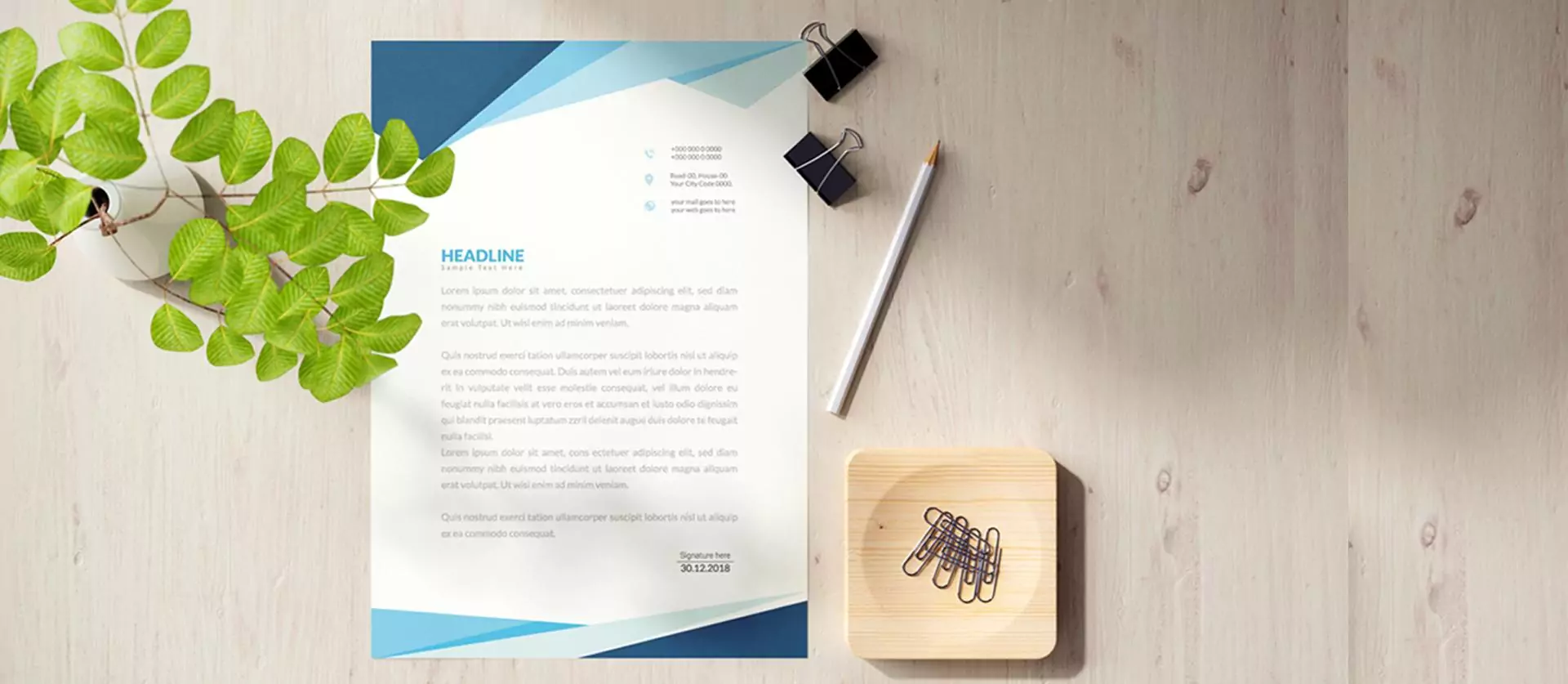 Papier en-tête offset et numérique